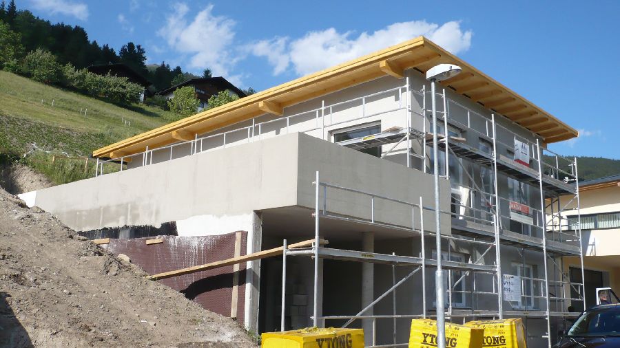 Ansicht Rohbau